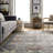 Geometric Gray/Orange/Ivory Area Rug-2143775365