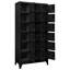 Metal 90cm Employee Locker with Key-1475512393