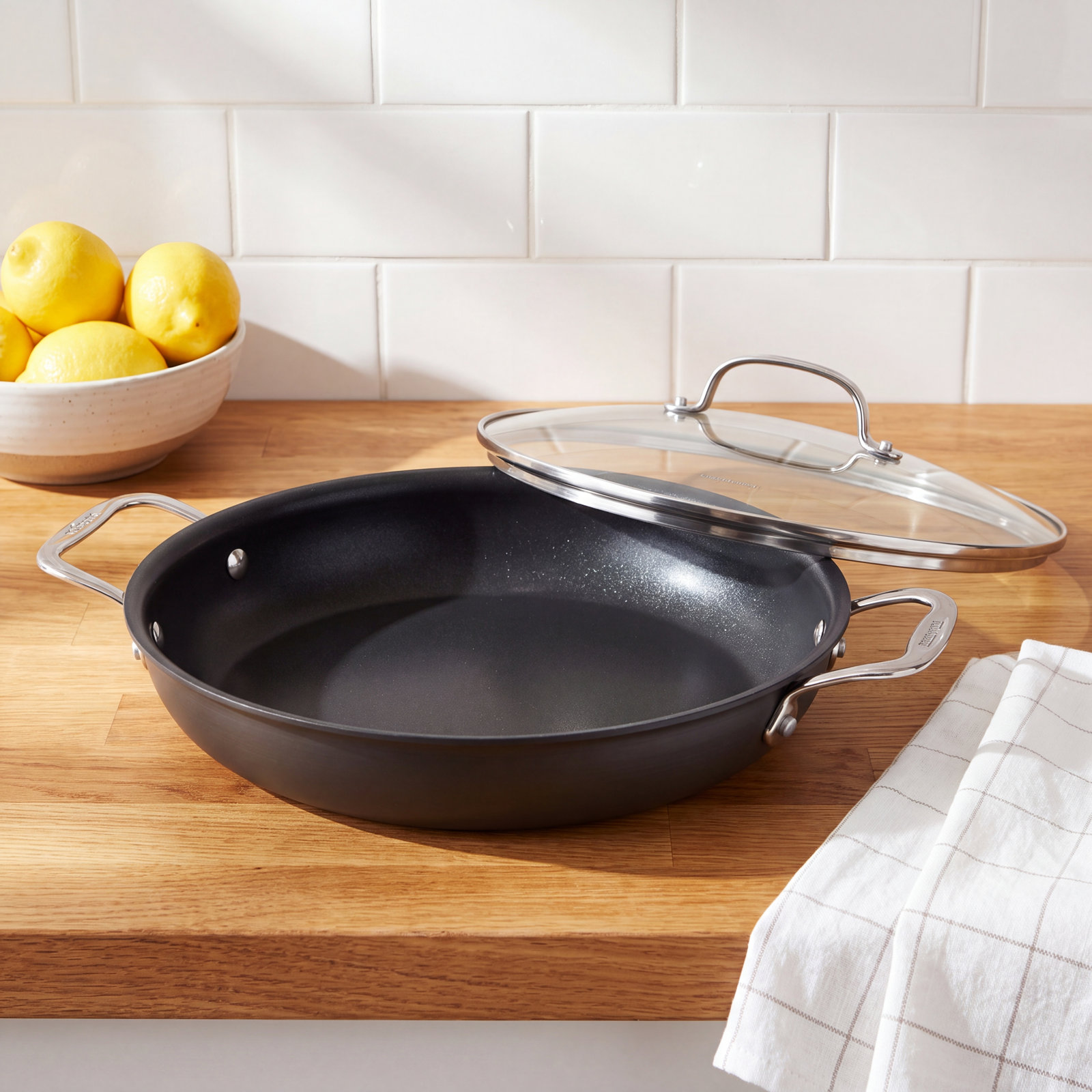 Cuisinart 12" Non-Stick Frying Pan With Lid