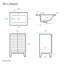 Meuble-lavabo blanc 24 po Cascade-98796172