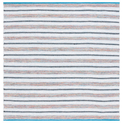 Gavankar Flat Weave Cotton Striped Rug