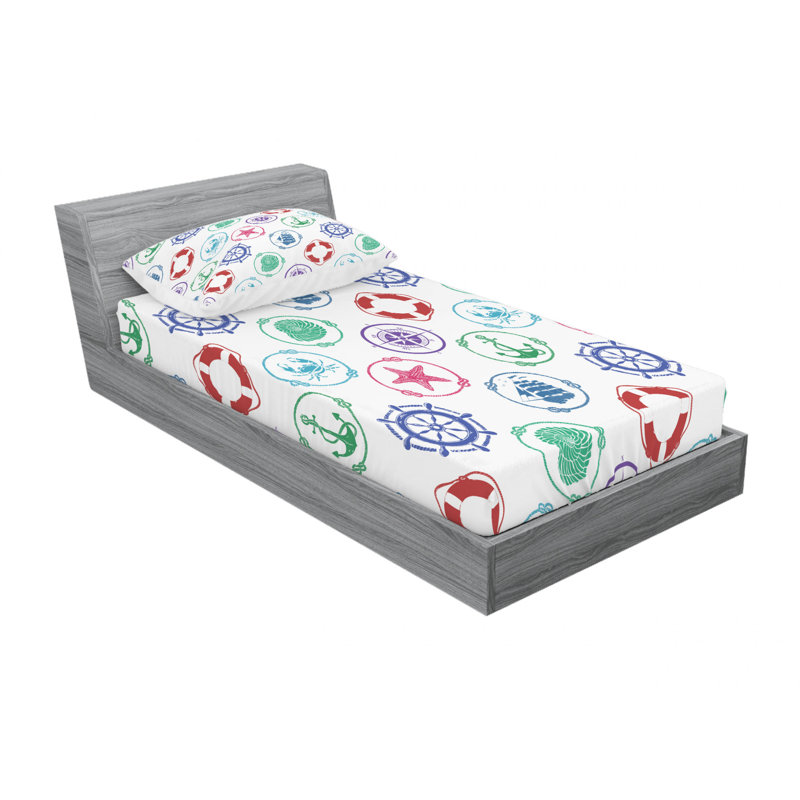 Microfiber Sheet Set, Twin XL Sheet Set with Fitted Sheet