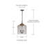 Luminaire suspendu 3 lumières