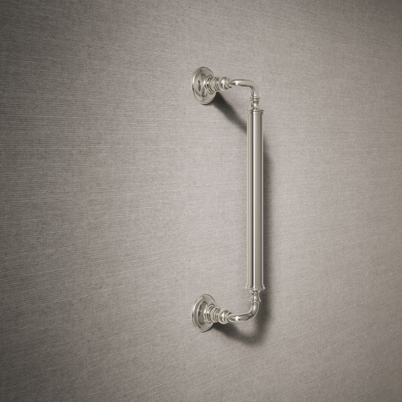Barre d'appui Kohler Artifacts, L 18 po, Nickel poli