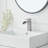 Waterfall Single Hole Single-Handle Low-Arc Bathroom Sink Faucet With Pop-Up Drain Assembly In Brushed Nickel