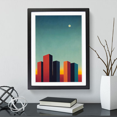 City Skyline Skyscrapers - Print