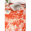 Tapis abstrait rouge / orange / gris-2023293642