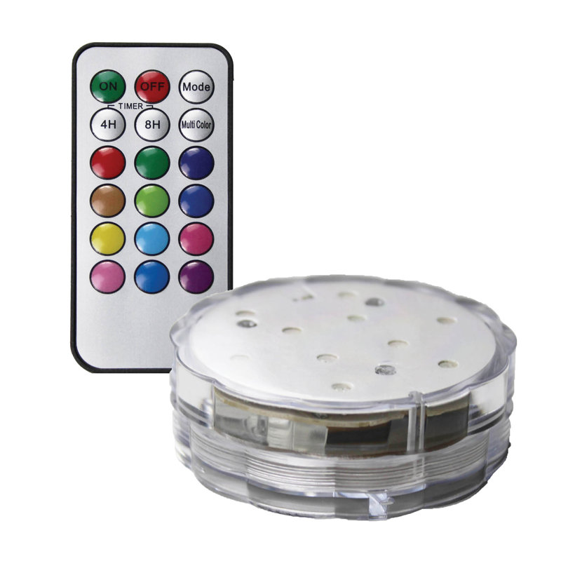 Submersible Lights, Led Colour Change With Remote