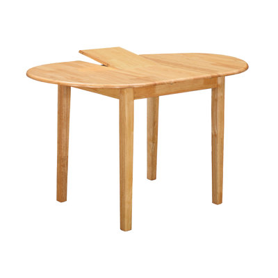 Callaway Extendable Oval Solid Wood Dining Table