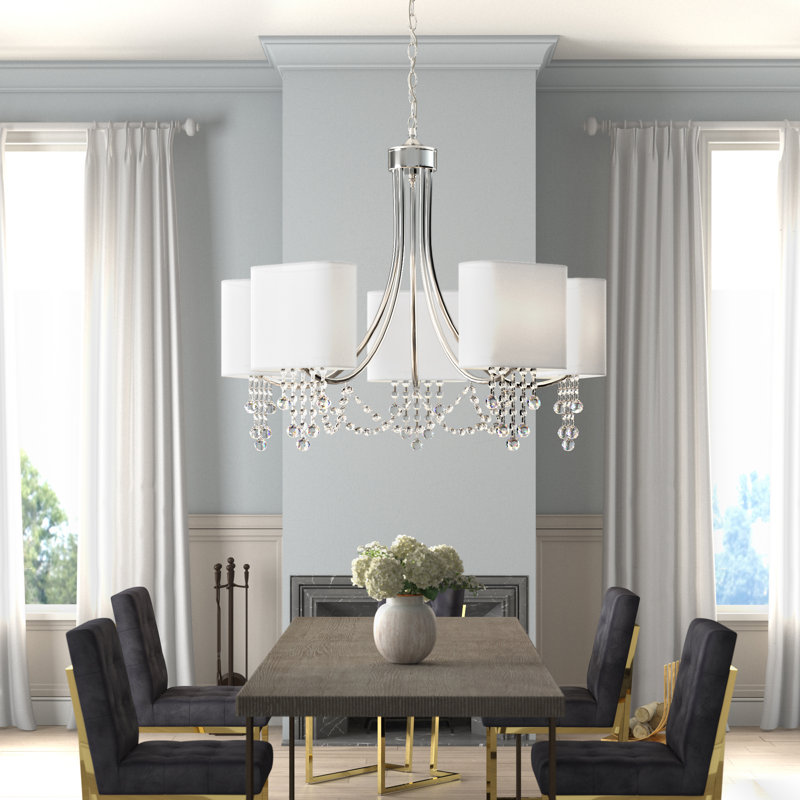 5 - Light Shaded Chandelier