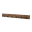 Banc Barton de 122 cm de large en bois massif et métal avec crochets pour manteaux