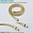 5 Spray Mode Handheld Shower - Polished Golden, Good Heat Resistance, Adjustable Water Flow, Wall Mounted, Includes Hose And Arm Abs, Flow Force,-127233221