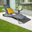 Jerrard Outdoor Metal Chaise Lounge