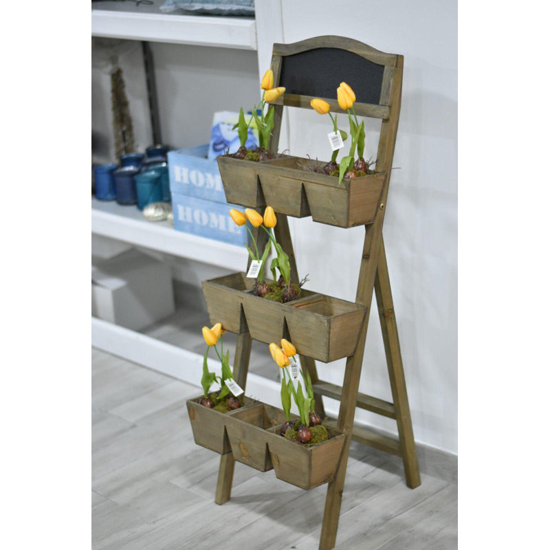 Jardin vertical en bois Hazlett