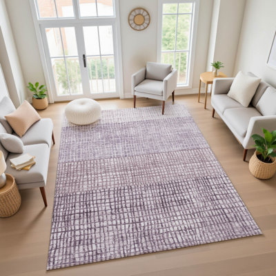 Tapis géométrique de qualité supérieure lavable à la machine Monnier AMF1831