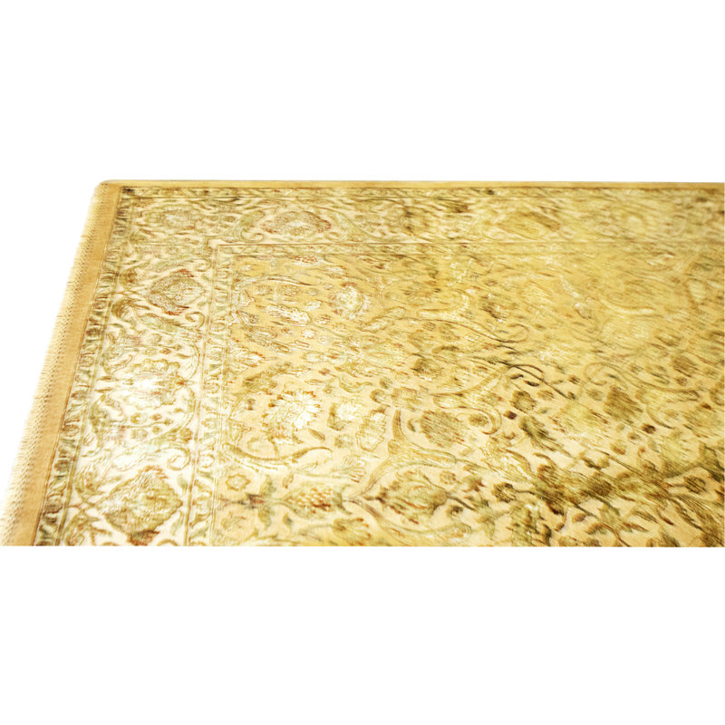 High-Quality Hand-Knotted Peach Area Rug