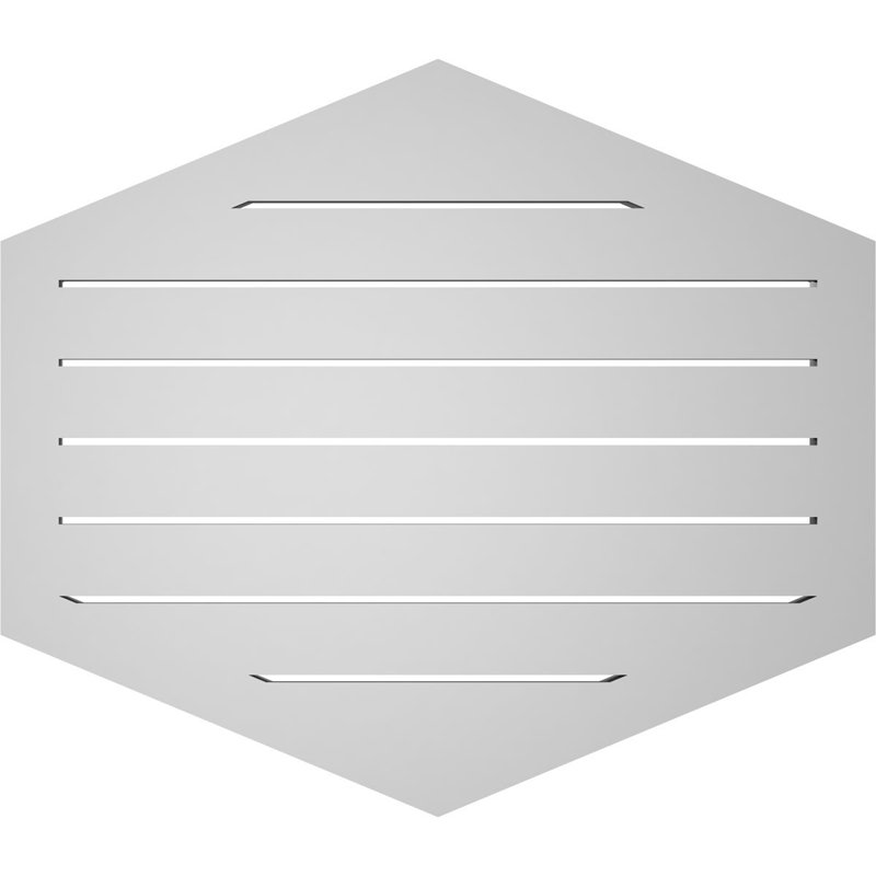 Pente verticale verticale en uréthane 5 pi, H 1,5 po x l 30 po x L 26 po