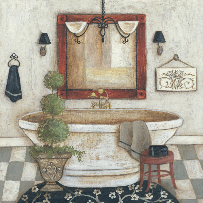 Casual Bath II, H 36 po x l 36 po