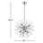 Sumler 8-Light Dimmable Sputnik Sphere Chandelier-398322723-398322733