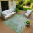 Machine Washable Indoor/Outdoor Kaczor ACN2224 Floral Rug-852581185