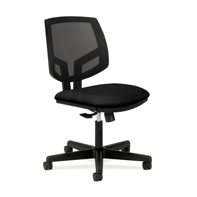 Chaise de travail Volt, Noir, Non inclus, Cuir
