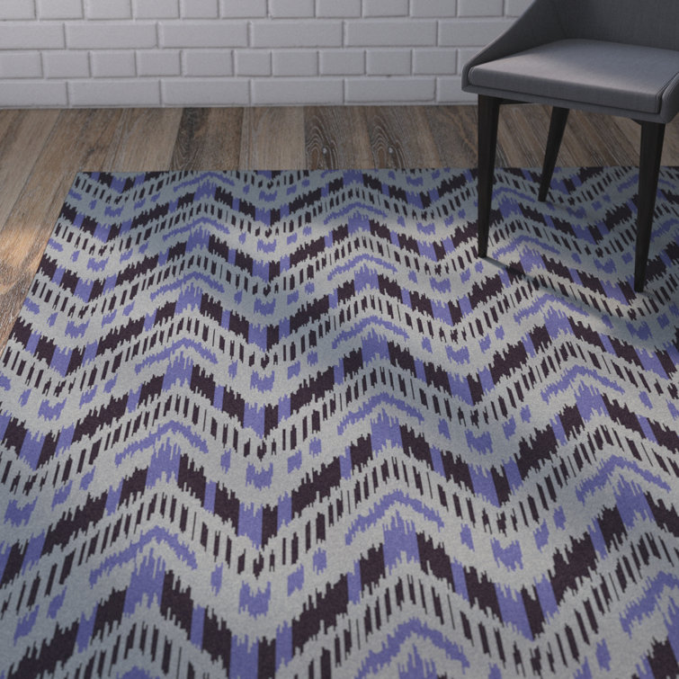 Crisler Wool Chevron Indoor Rug