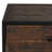 Nuccia 47.25" Console Table with 2 Drawers, Solid Wood and Metal