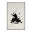 Tapis à motif géométrique beige lavable à la machine Hubbard Samurai-1439756272