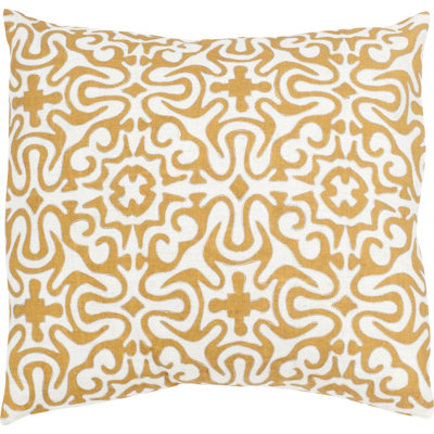Feather Linen Reversible Throw Pillow