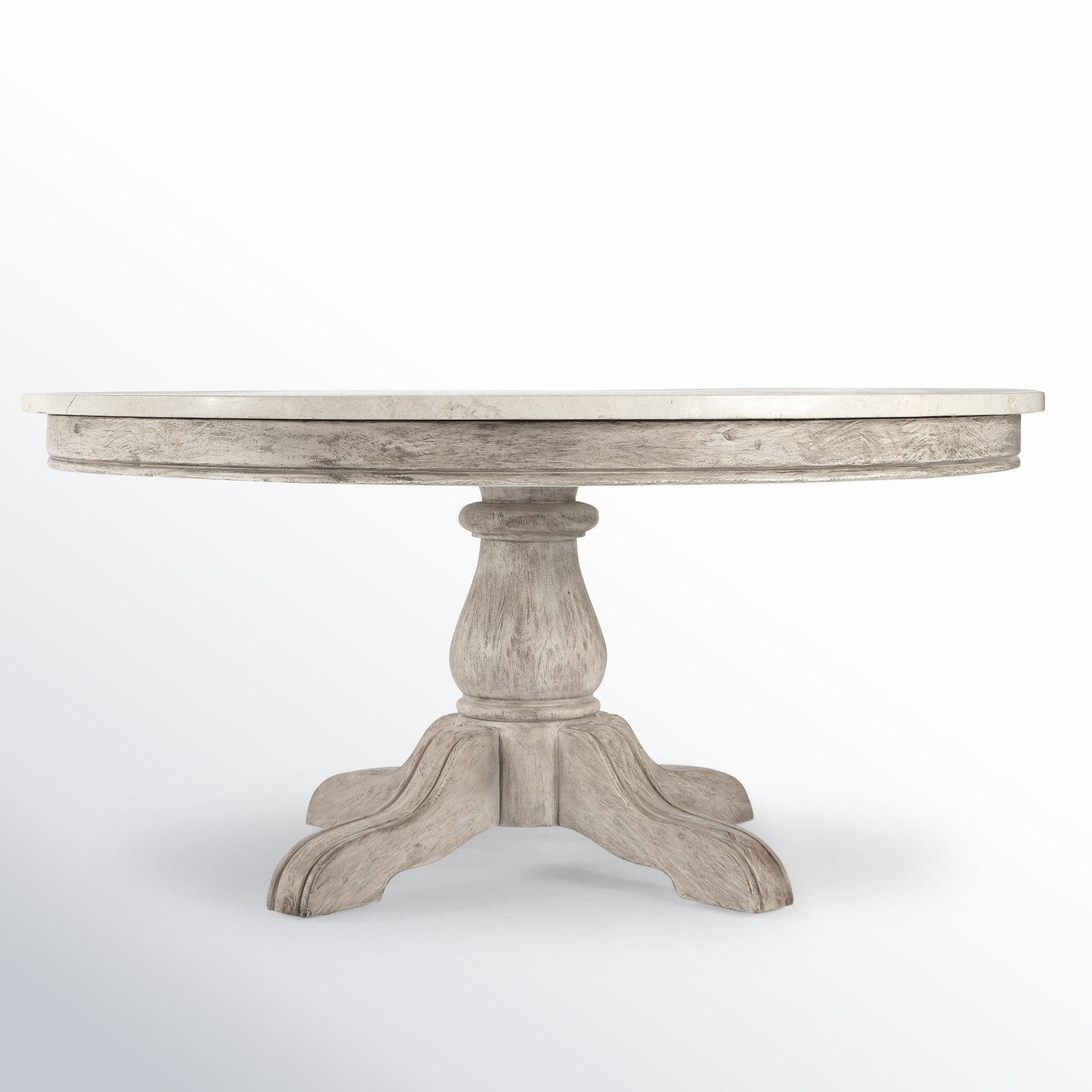 Aberdale Coffee Table, Distressed Gray Top/Rustic Gray Base