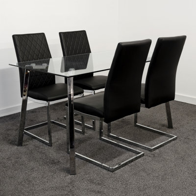 Brannon 4 - Person Dining Set