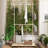 Coat Rack, Solid Wood with 6 Hangers, Space-Saving, Adjustable Shelf &amp; Wheels | Old Pine | Wood