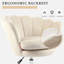 Chaise de travail en velours Dawna-703413538