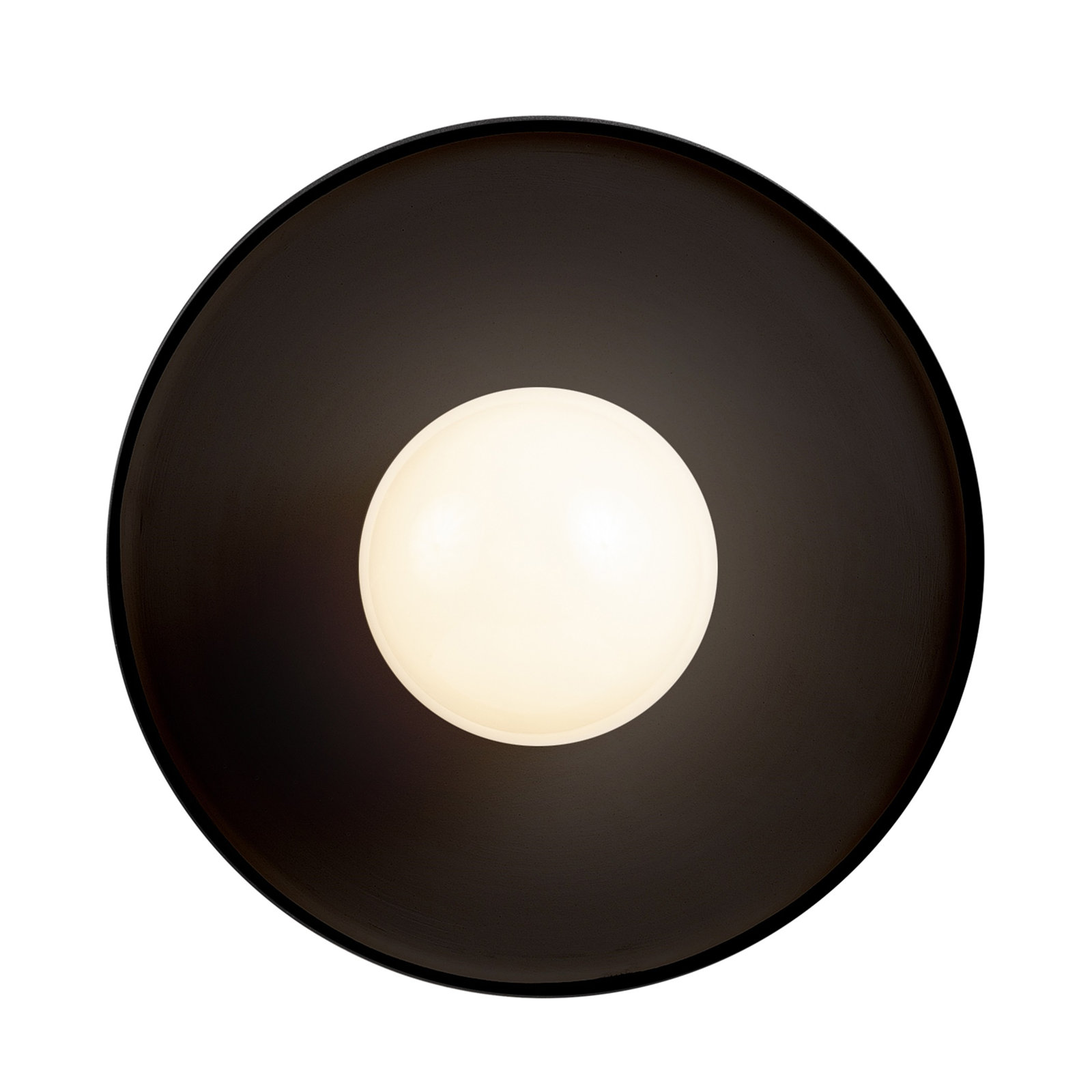 Marlena Single Pendant, Carbon Matte Black, Polished Chrome