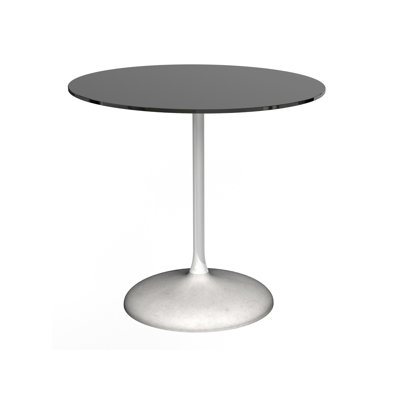 Clarke County Round Glass Top Dining Table