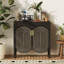 Buffet décoratif 2 portes Lenord (l 31,5 po)-1964219477
