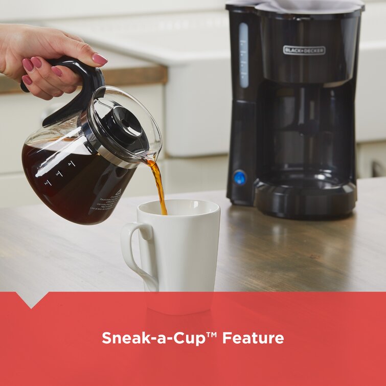 Black & Decker Coffeemaker, 5-Cup Switch