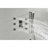 Wall Mounted Shower System With 6 Body Sprays And Hand Shower