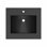 24" Palomar Concrete Vanity Top with Integrated Sink in Ash - Single Faucet Hole