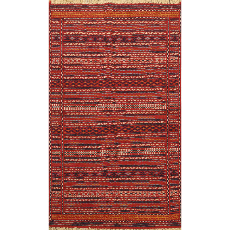 Tapis rayé kilim 3 x 5