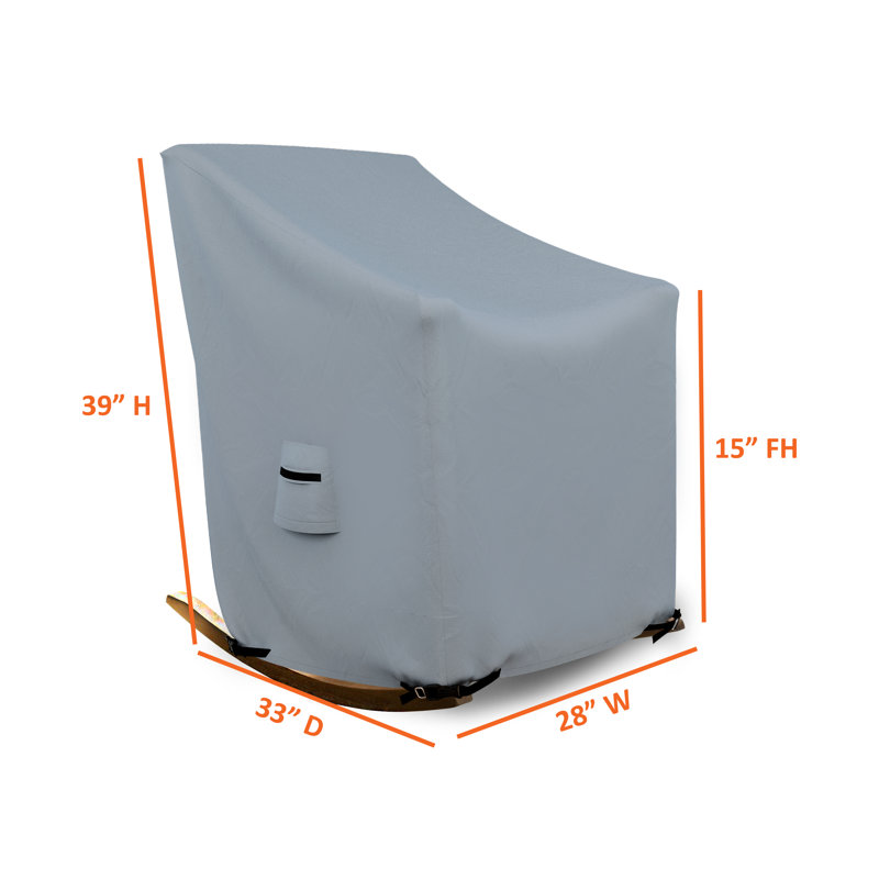 Outdoor Cover, Grey, 99.1cm H x 71.1cm W x 83.8cm D