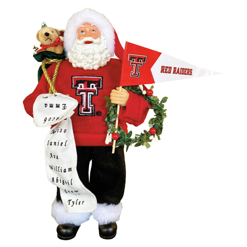NCAA 12 "College Spirit Proud Santa, Red Raiders de Texas Tech