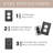 Hand Hammered 2-Gang Rocker Light Switch Standard Wall Plate (Pack of 2)-105973808