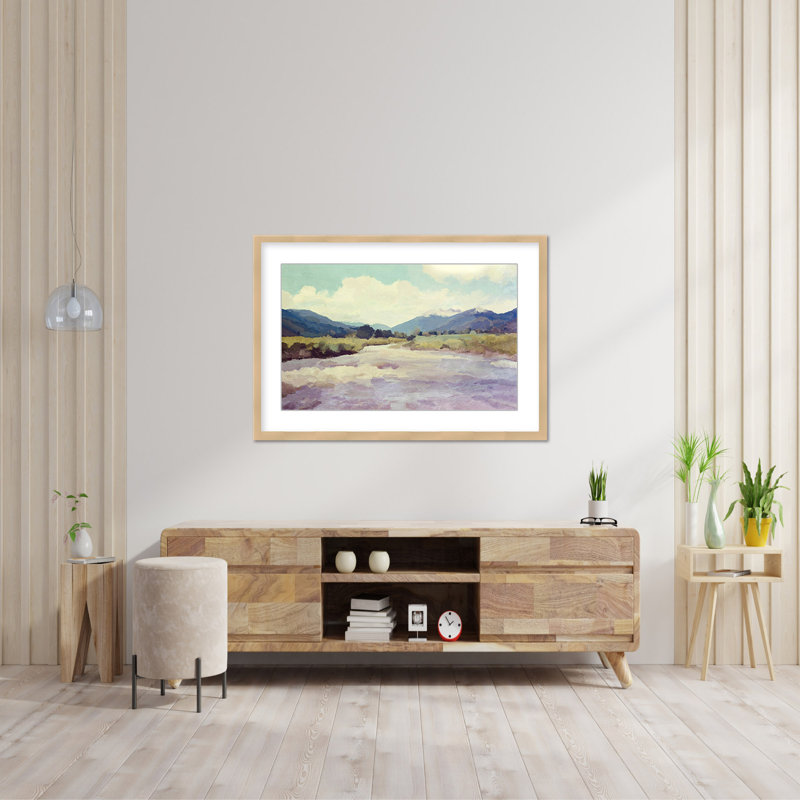 Nature Inspired Valley River, 30" H x 40" W