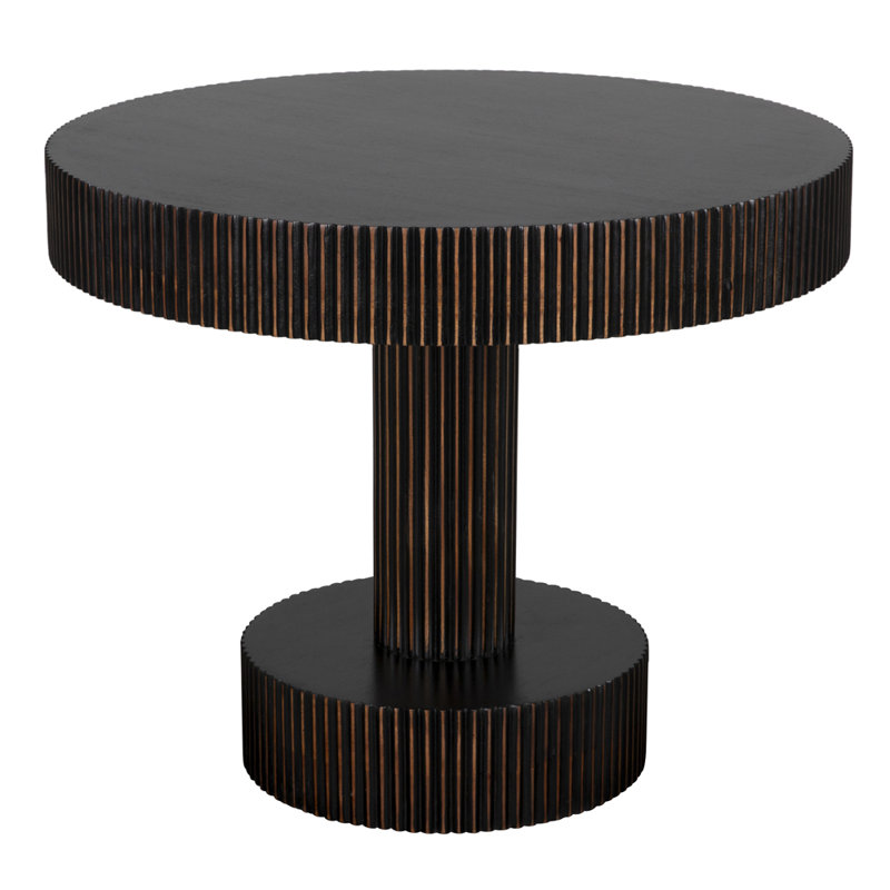 Table de bout en bois massif Stringata