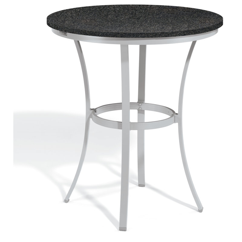 Travira 36" Cafe Bar Table, Litecore Charcoal