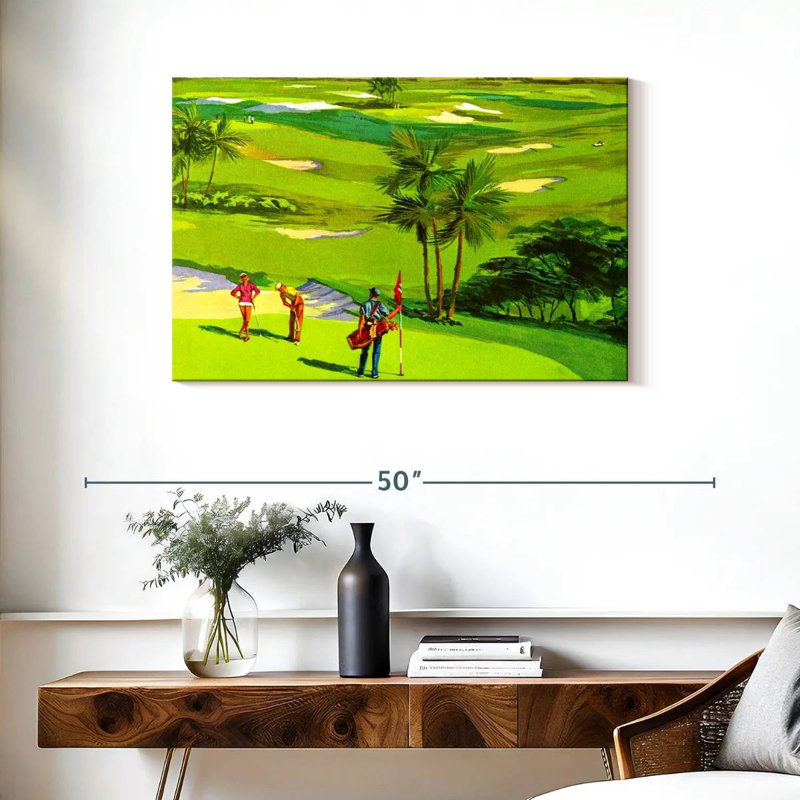 Senne Golf Course, 24" H x 36" W