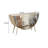 Modern Painted White Solid Wood Sideboard
