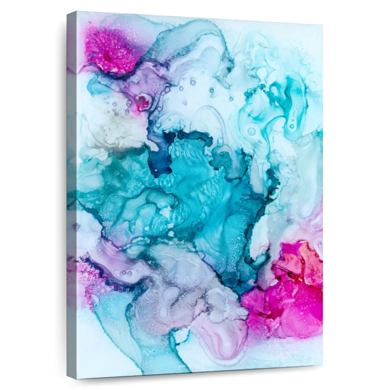 Avery Candied Coral, 45" H x 30" W