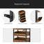 Organisateur de collations, support de panier à vin, support de rangement en bois